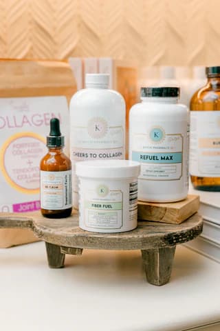 Professional-grade supplements at Kitch Pharmacy